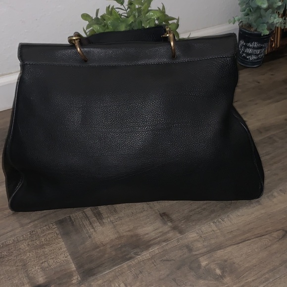 BOGNER LARGE LEATHER TOTE - Picture 3 of 16